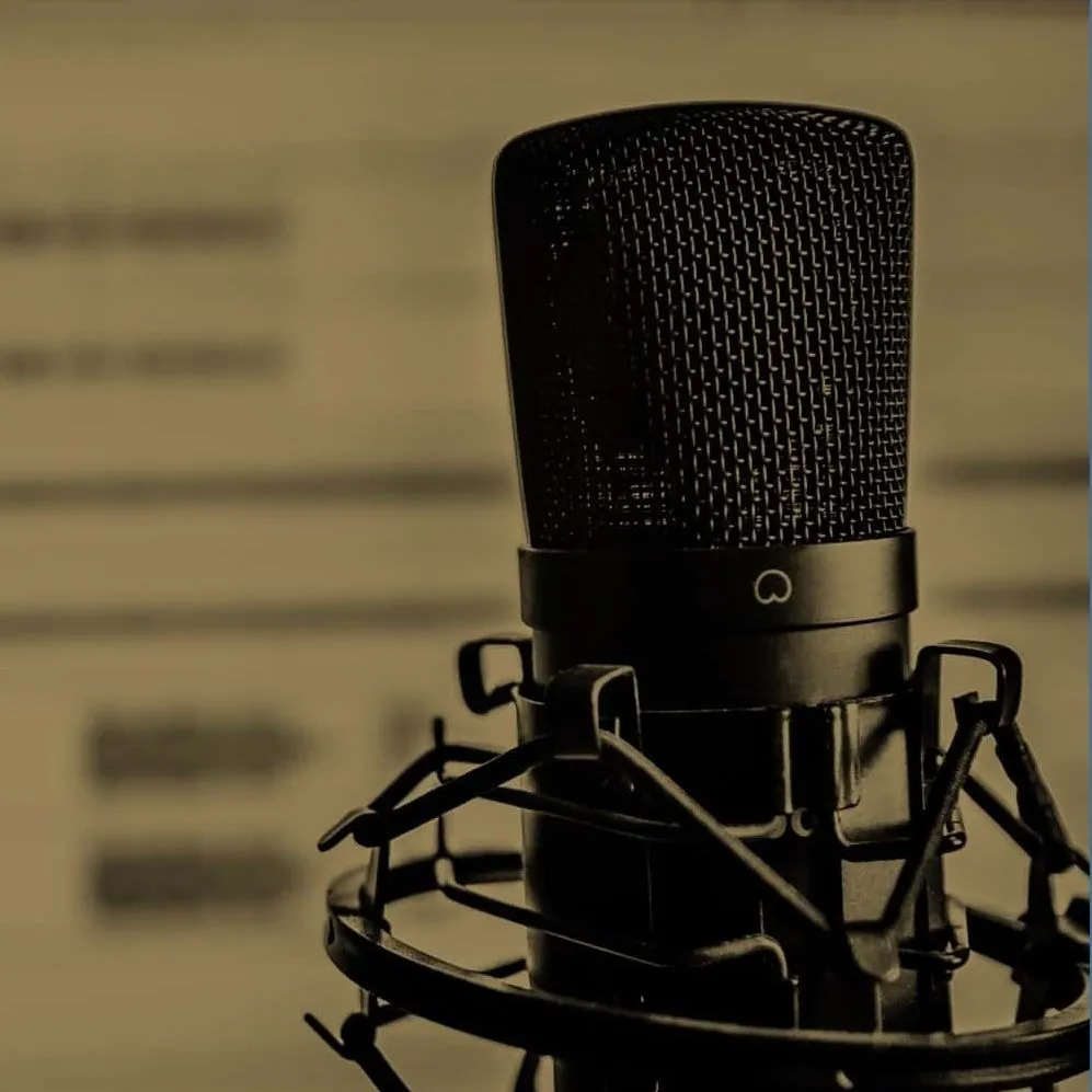 Podcasting microphone
